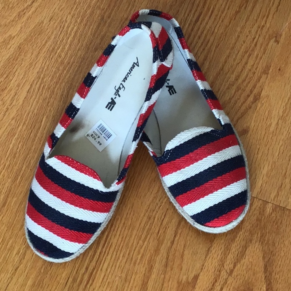 Patriotic American Eagle Espadrilles